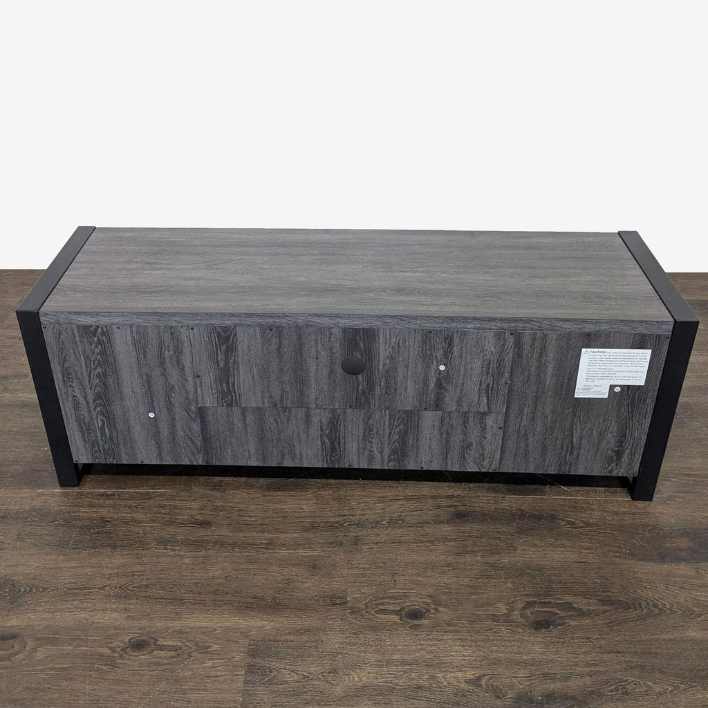 Walker Edison Industrial Modern Wood TV Stand