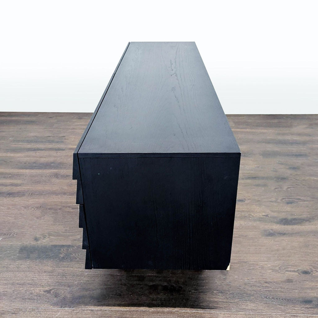 Blu Dot Lap Modern Black 6-Drawer Dresser with Sleek Horizontal Design