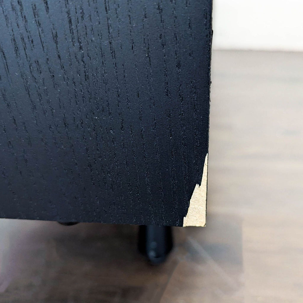 Blu Dot Lap Modern Black 6-Drawer Dresser with Sleek Horizontal Design