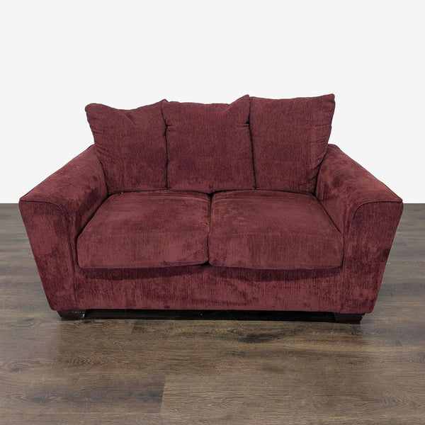 Ashley Furniture Stairatt Burgundy Loveseat – Plush and Comfortable Seating