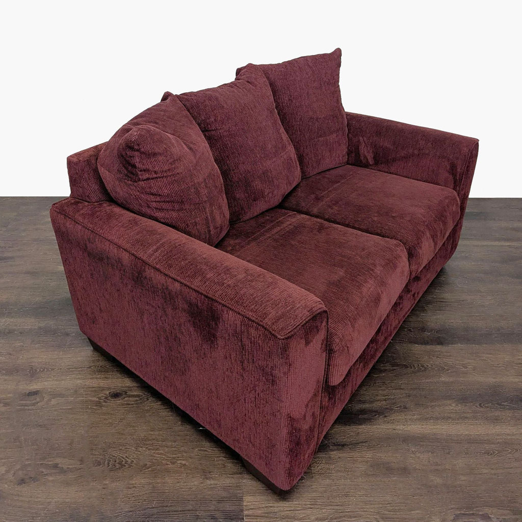 Ashley Furniture Stairatt Burgundy Loveseat – Plush and Comfortable Seating