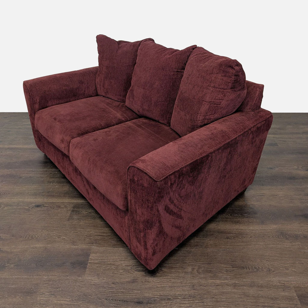 Ashley Furniture Stairatt Burgundy Loveseat – Plush and Comfortable Seating