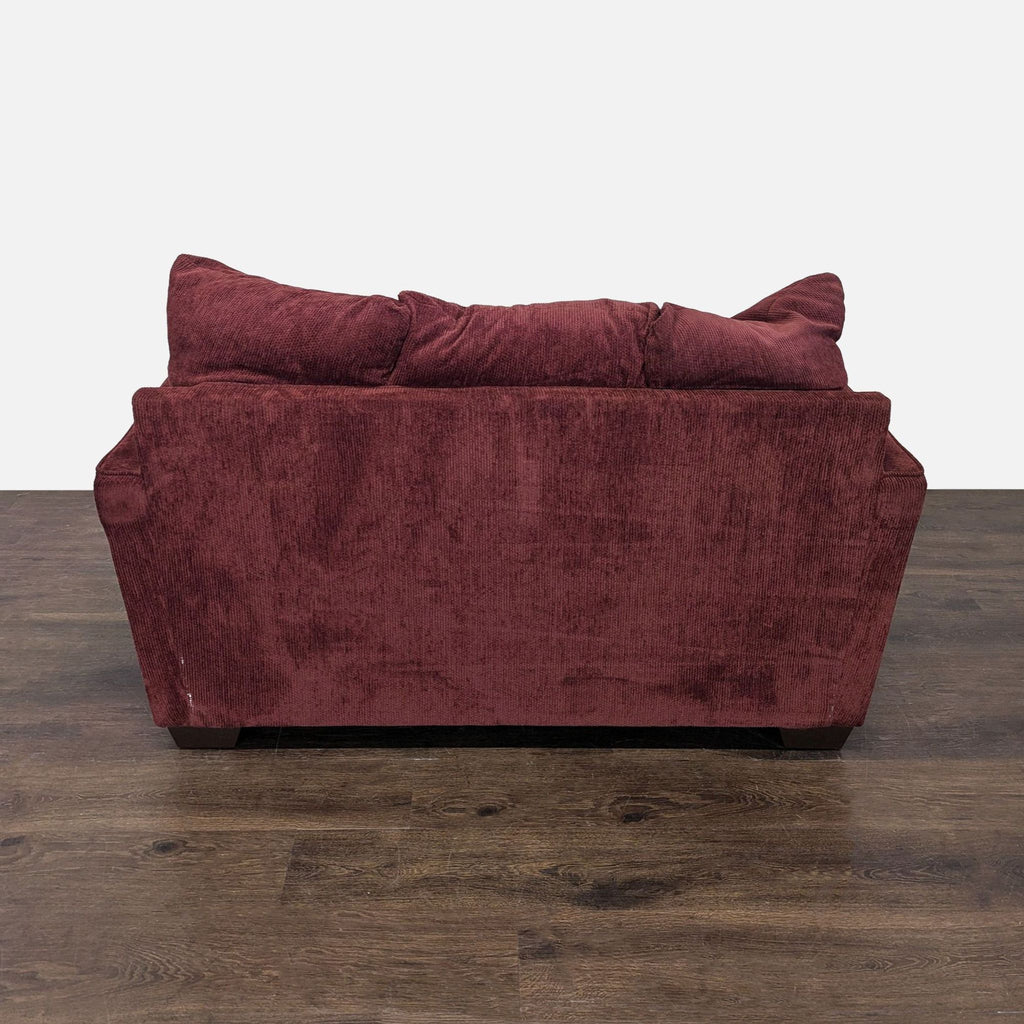 Ashley Furniture Stairatt Burgundy Loveseat – Plush and Comfortable Seating