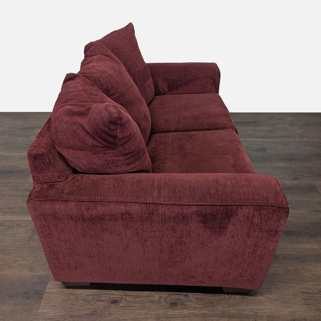 Ashley Furniture Stairatt Burgundy Loveseat – Plush and Comfortable Seating