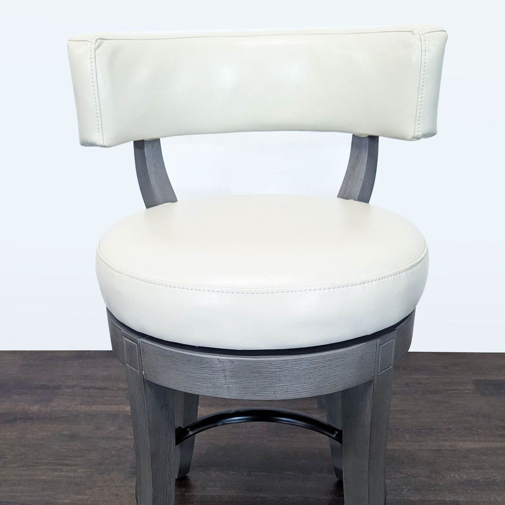 Grandin Road Aiken Low Back Swivel Bar/Counter Stool