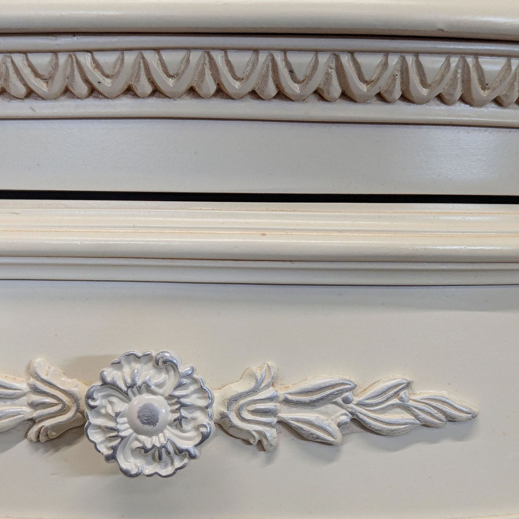 3. Classic Lea Industries six-drawer dresser in white, perfect for bedroom storage and organization.