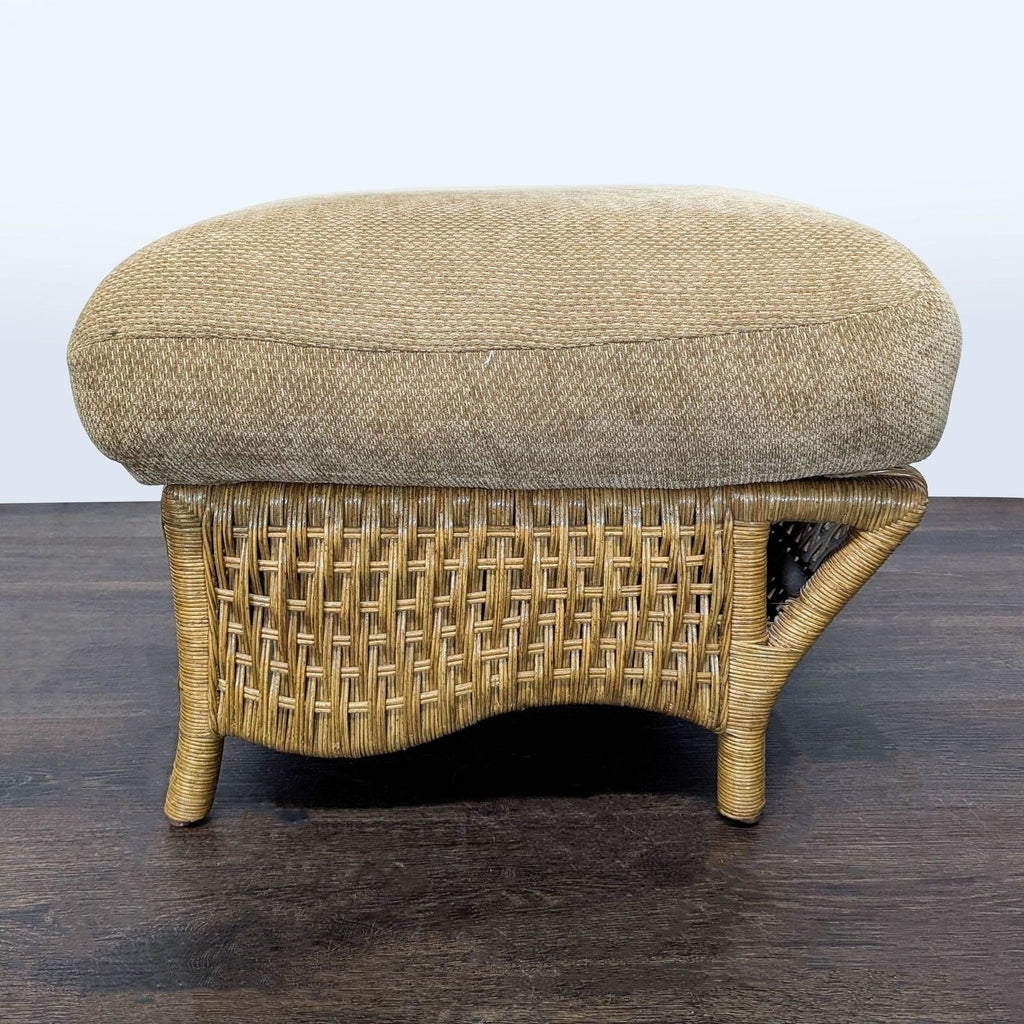 Lane Venture Wicker Ottoman with Cushion - Accepted Offer (44.44% discount)