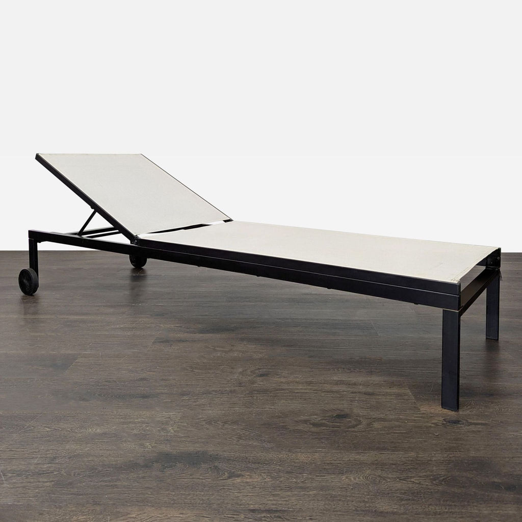 Ikea Outdoor Reclining Chaise Lounger with Wheels - Accepted Offer (65.52% discount)