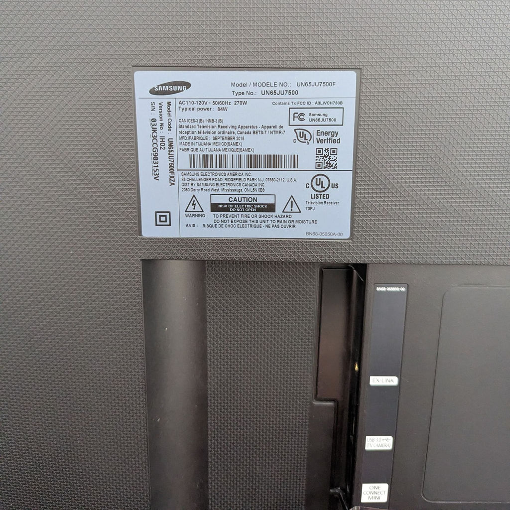 SAMSUNG 65 INCH UN65JU7500FXZA CURVED LE - Accepted Offer (27.80% discount)