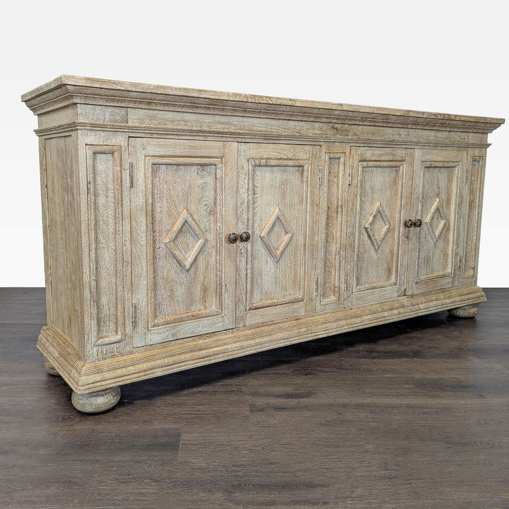 Rustic Four Door Buffet