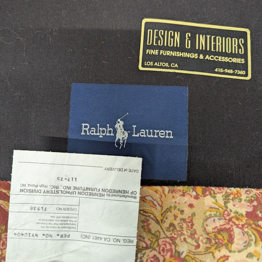 Ralph Lauren Home for Henredon Rolled Arm Accent Chair