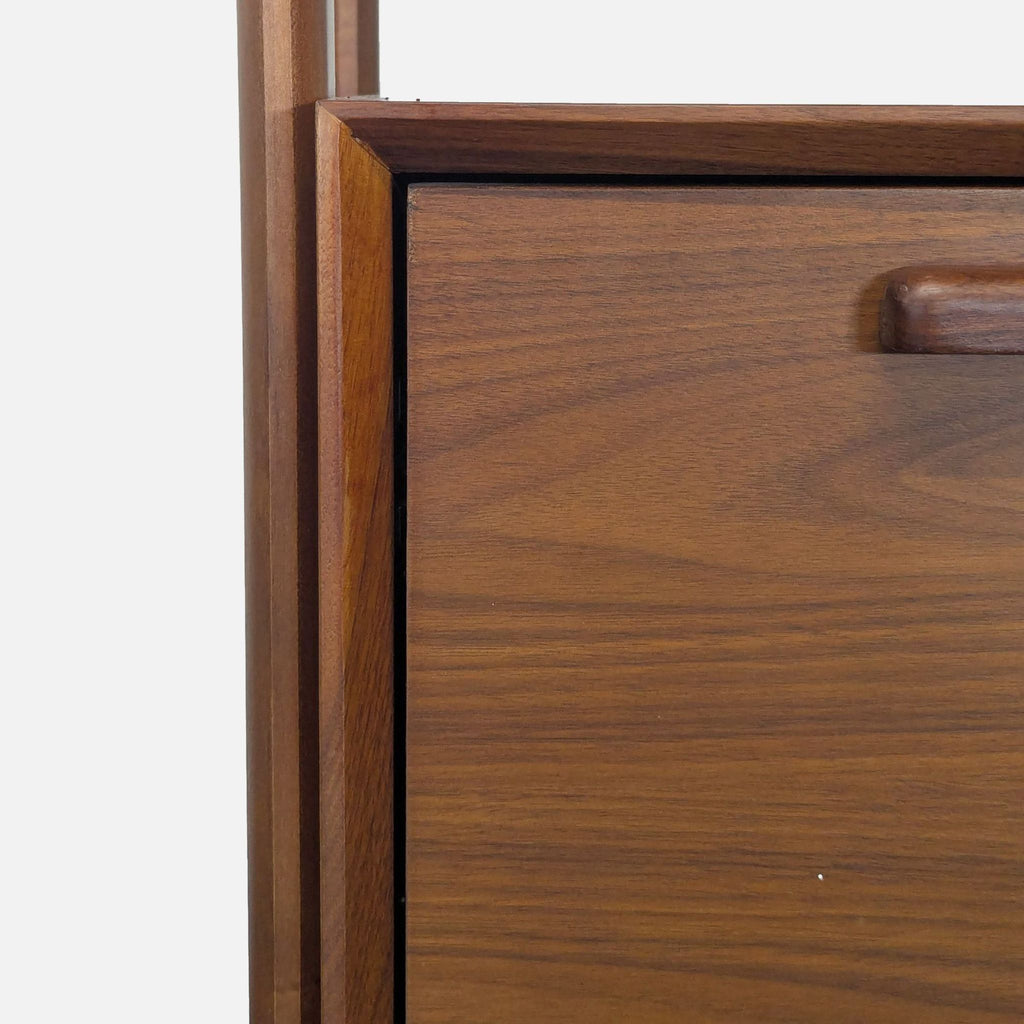 Crate & Barrel Tate Modern Walnut Bookshelf with Storage Cabinet - Accepted Offer (24.66% discount)