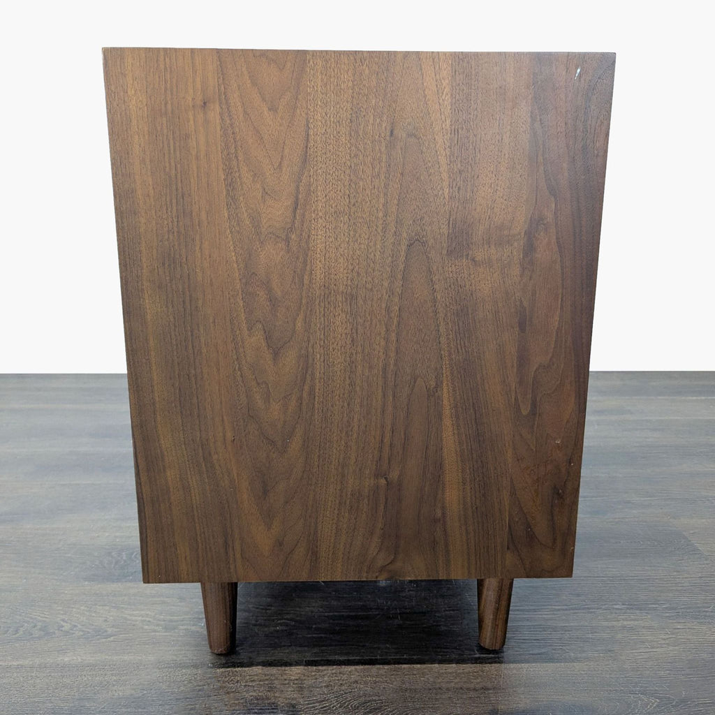 Crate & Barrel Tate Mid-Century Modern Two Drawer Nightstand with Charging Station - Accepted Offer (21.57% discount)