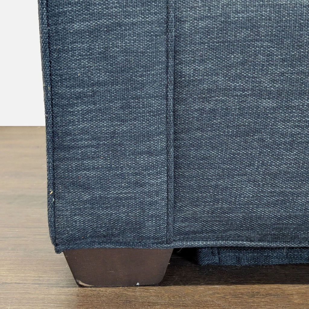 Crate & Barrel Davis Modern Blue Sleeper Sofa – Comfortable and Stylish