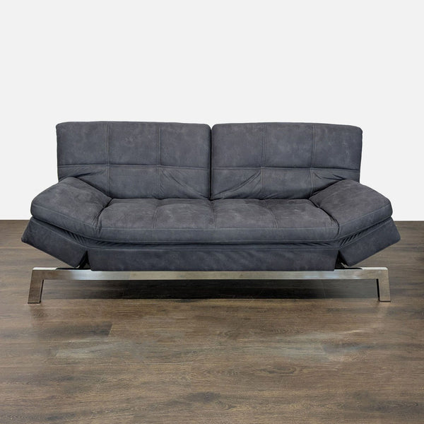 Coddle Sleeper Sofa - Modern Dark Grey Convertible Couch Bed