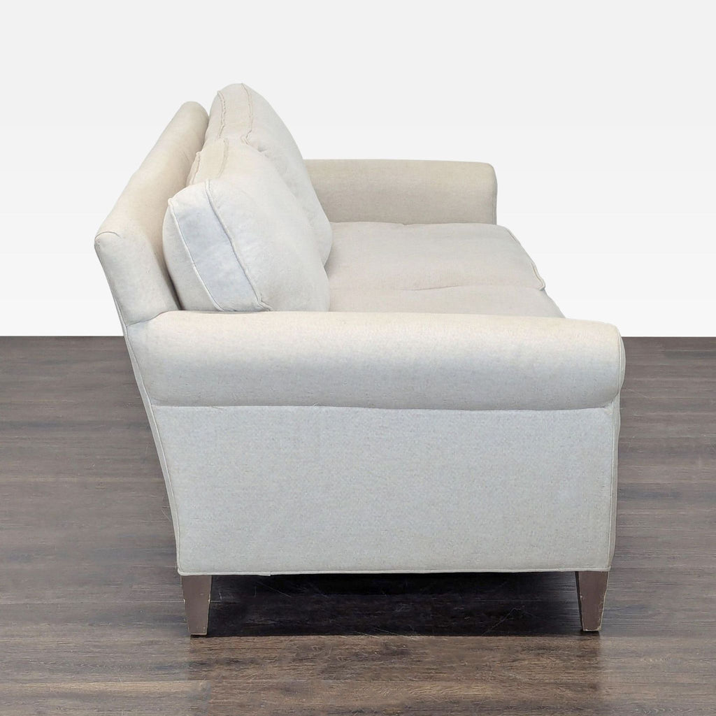Crate & Barrel Montclair 2-Seat Sofa in Light Beige