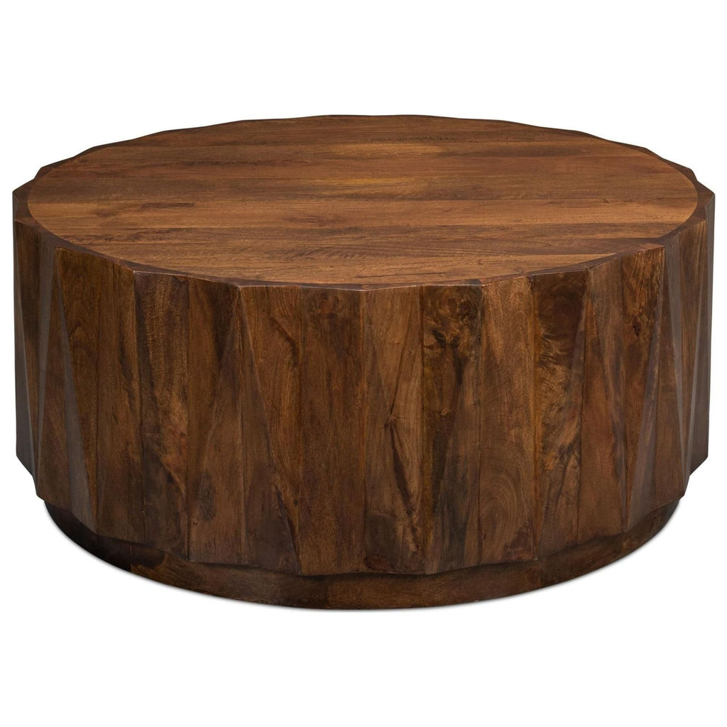 Sarreid Ltd Denali Drum Coffee Table - Accepted Offer (22.44% discount)