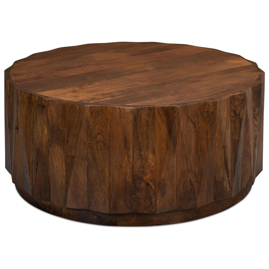 Sarreid Ltd Denali Drum Coffee Table