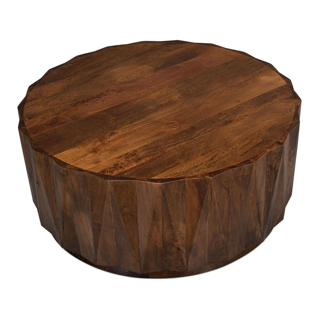 Sarreid Ltd Denali Drum Coffee Table - Accepted Offer (22.44% discount)