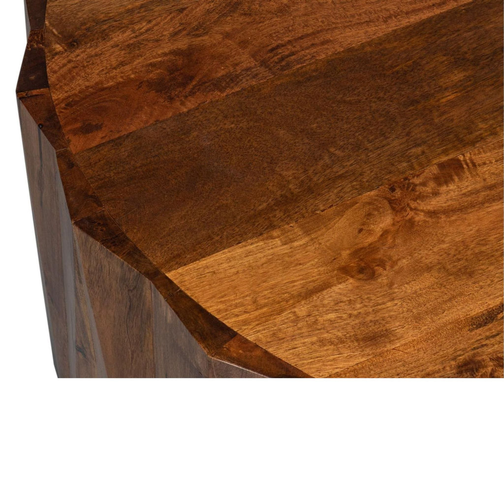 Sarreid Ltd Denali Drum Coffee Table - Accepted Offer (22.44% discount)