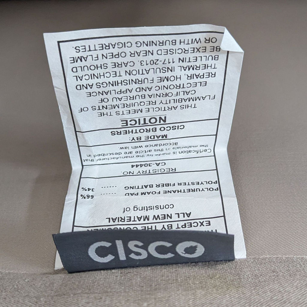 Cisco 3-Seat Beige Sofa – Comfortable and Modern Design