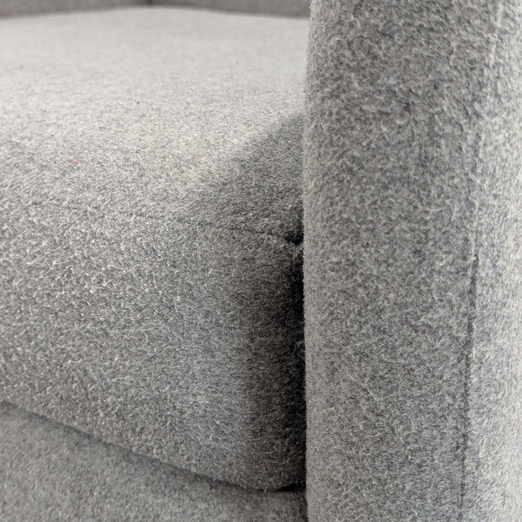 West Elm Modern Gray Rocking Lounge Chair