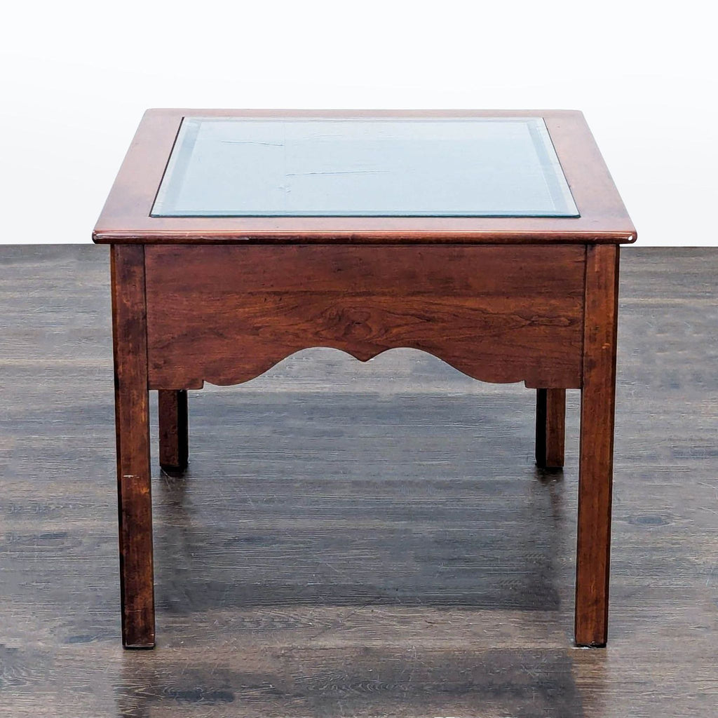 Vintage Ethan Allen Display Table
