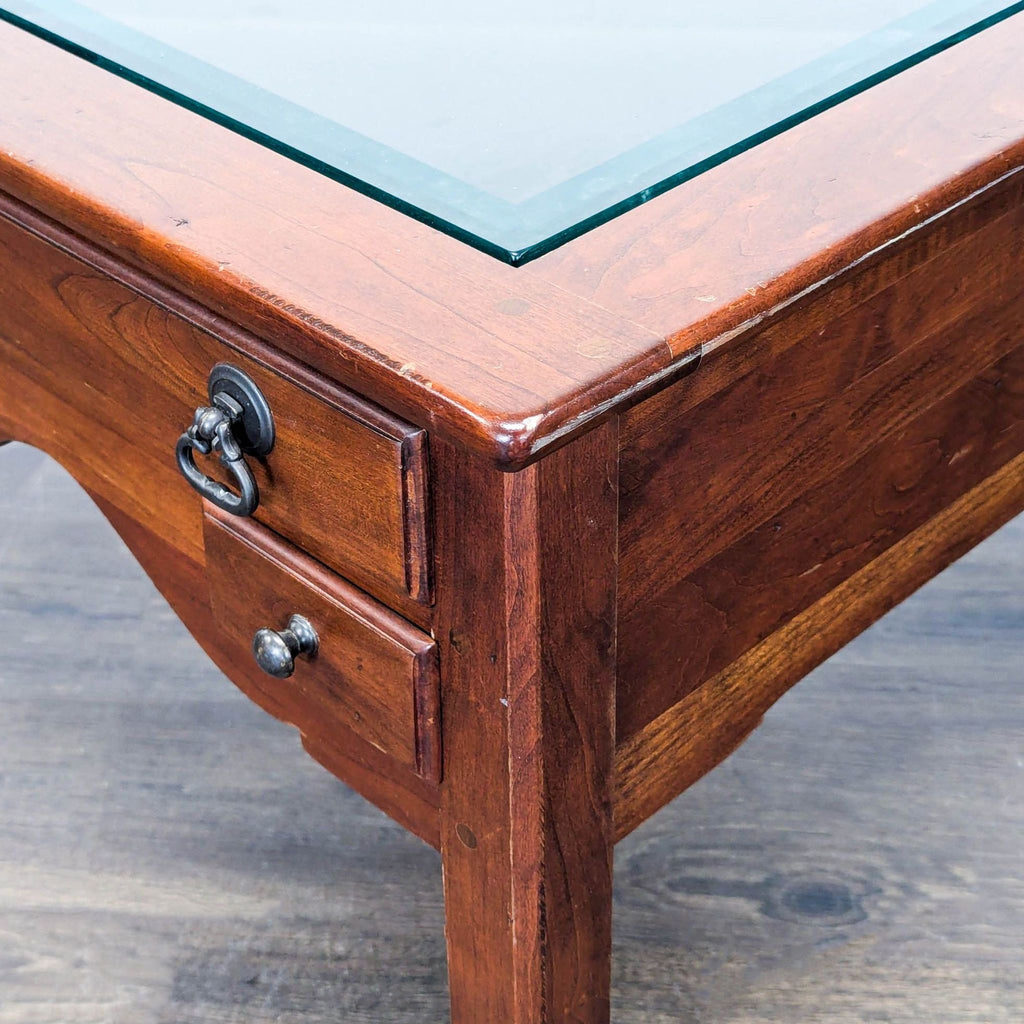 Vintage Ethan Allen Display Table