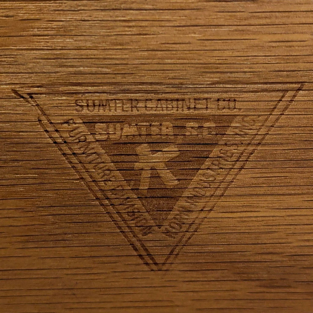 Vintage Sumter Furniture Two Drawer Nightstand