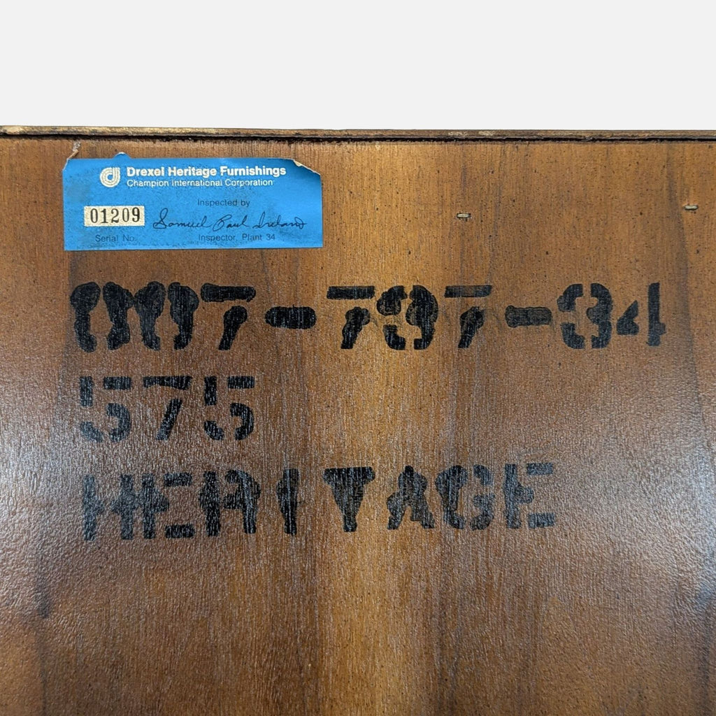 Vintage Drexel Heritage Display Cabinet