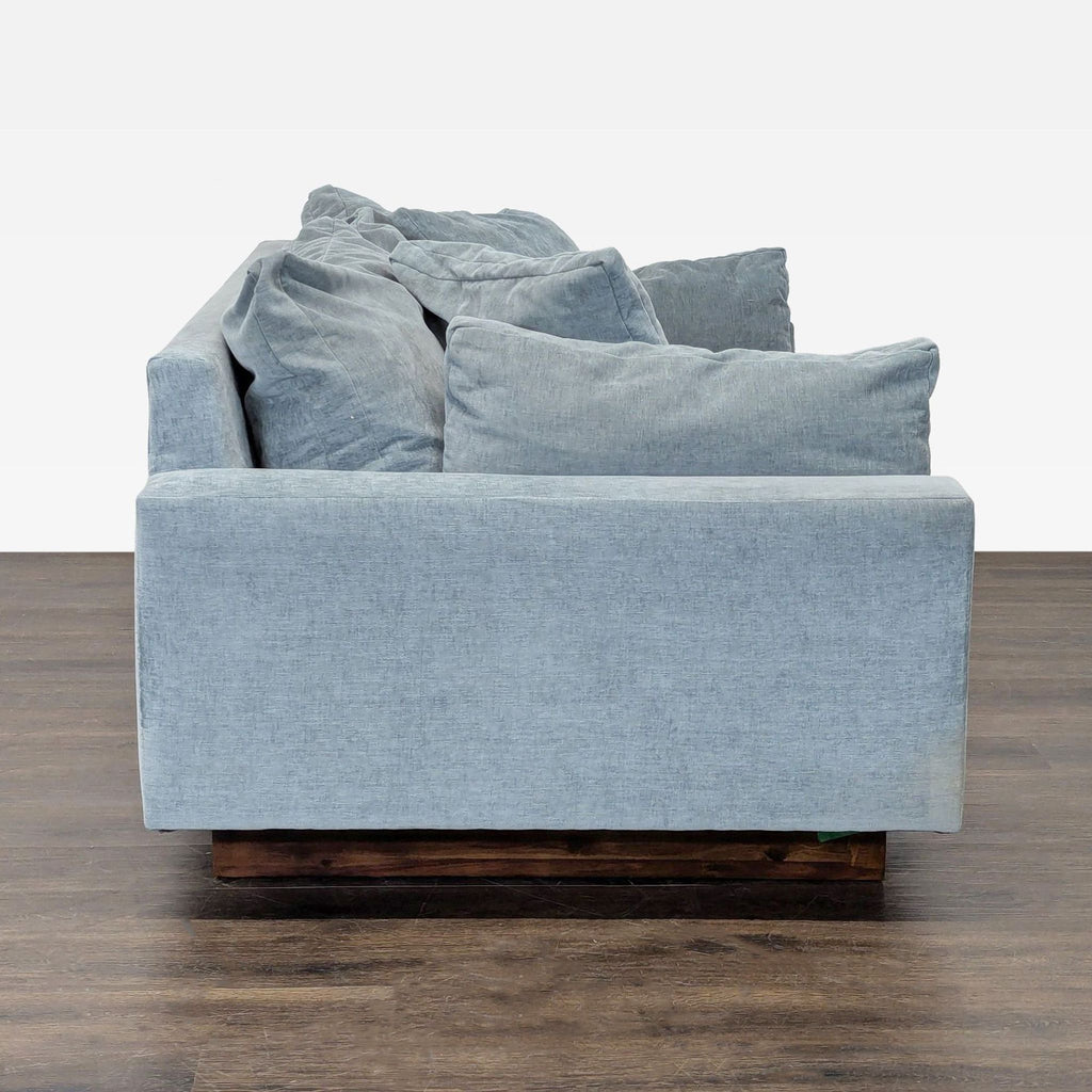 West Elm Harmony 76" Sofa - Ocean