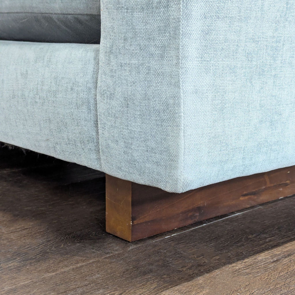 West Elm Harmony 76" Sofa - Ocean