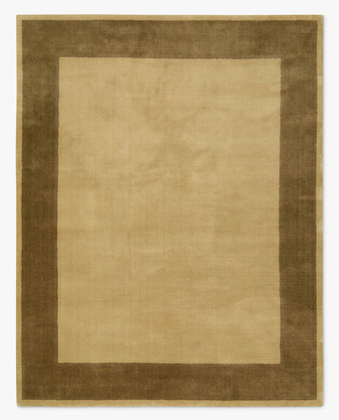 Lulu and Georgia Deller Modern Beige and Brown Wool Area Rug - Accepted Offer (33.48% discount)