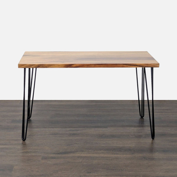 Live Edge Dining Table on Hairpin Legs - Accepted Offer (10.71% discount)