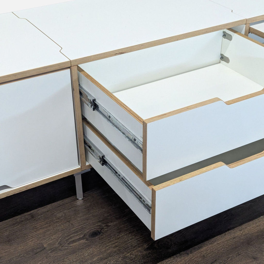 Scandinavian Designs White Cabinet with Storage