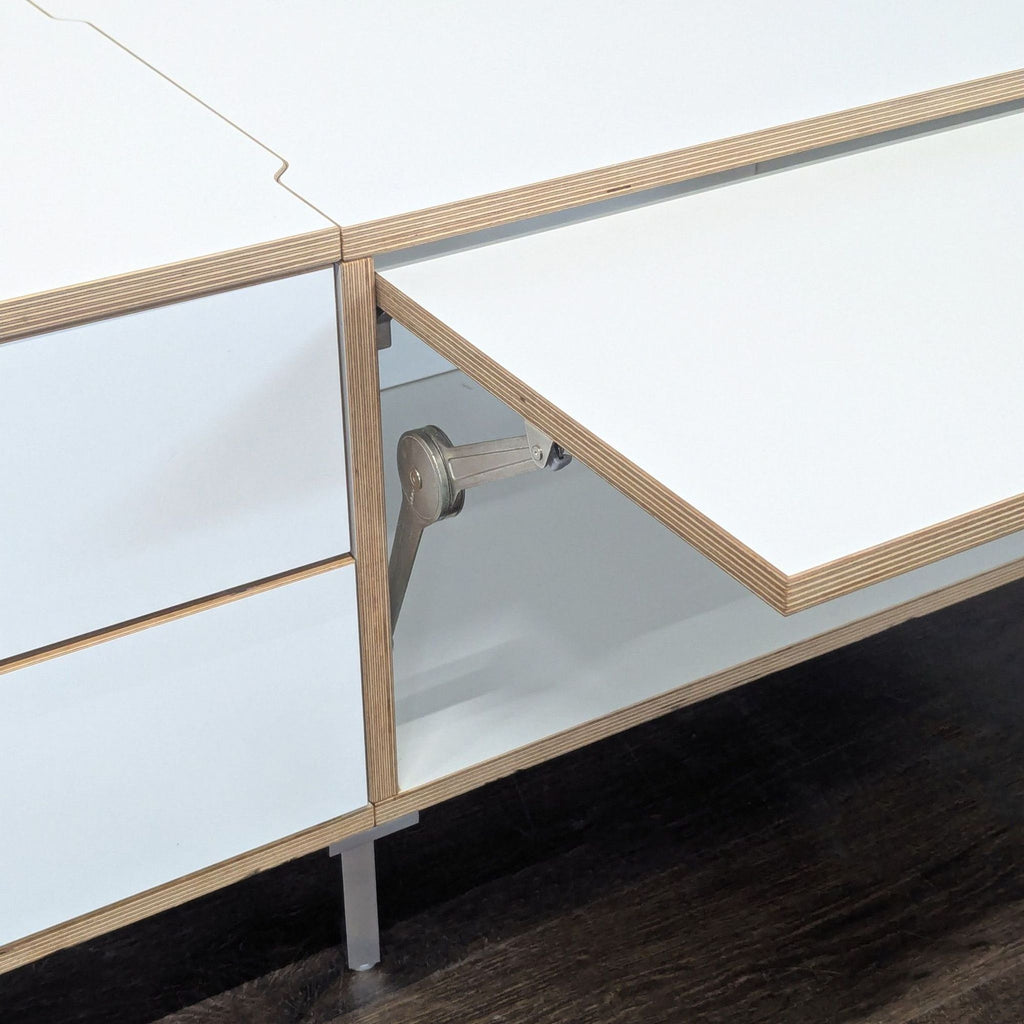 Scandinavian Designs White Cabinet with Storage