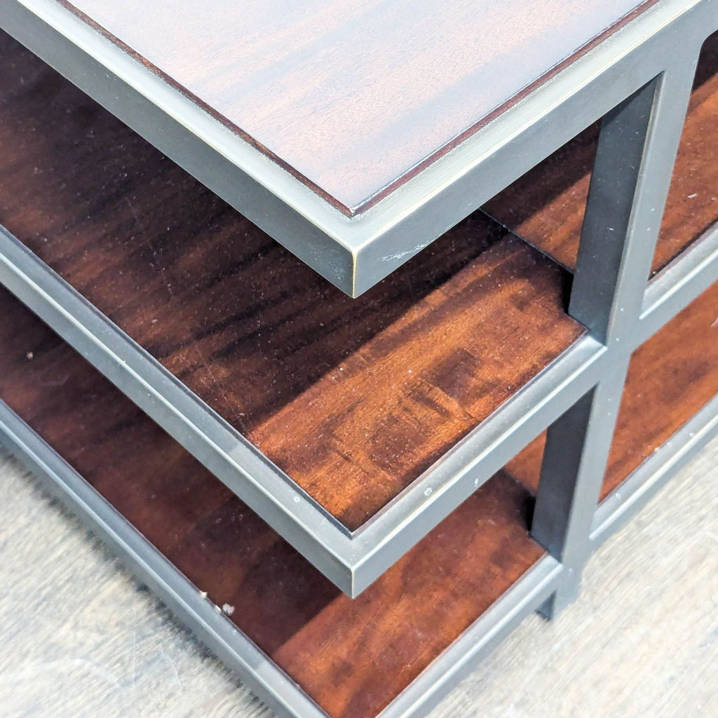 Restoration Hardware Three Tier Coffee Table
