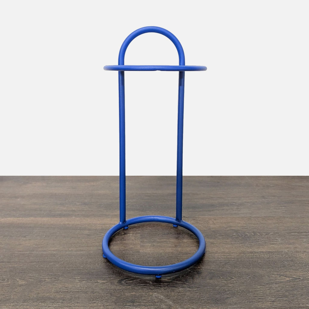 Blue Metal Side Table - Accepted Offer (12.50% discount)