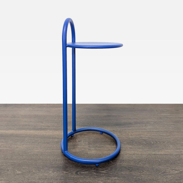 Blue Metal Side Table - Accepted Offer (12.50% discount)
