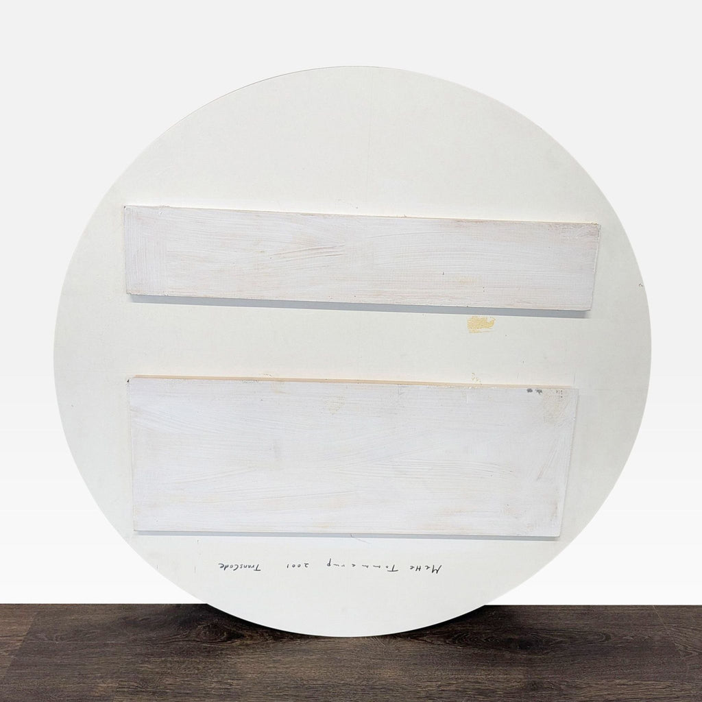 TransCode by Mette Tommerup, 2001 - Round Abstract Painting - Accepted Offer (27.27% discount)