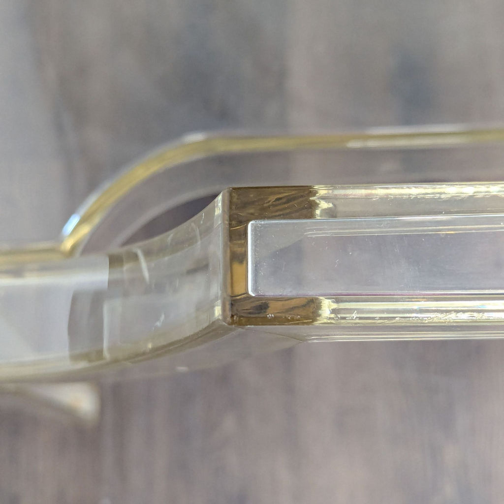 Acrylic Dining Armchair