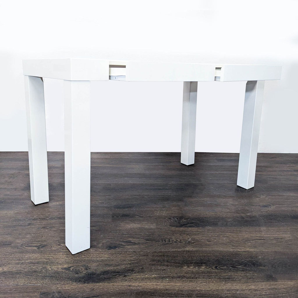 West Elm White Modern Desk with Sleek Minimalist Design - Accepted Offer (27.18% discount)