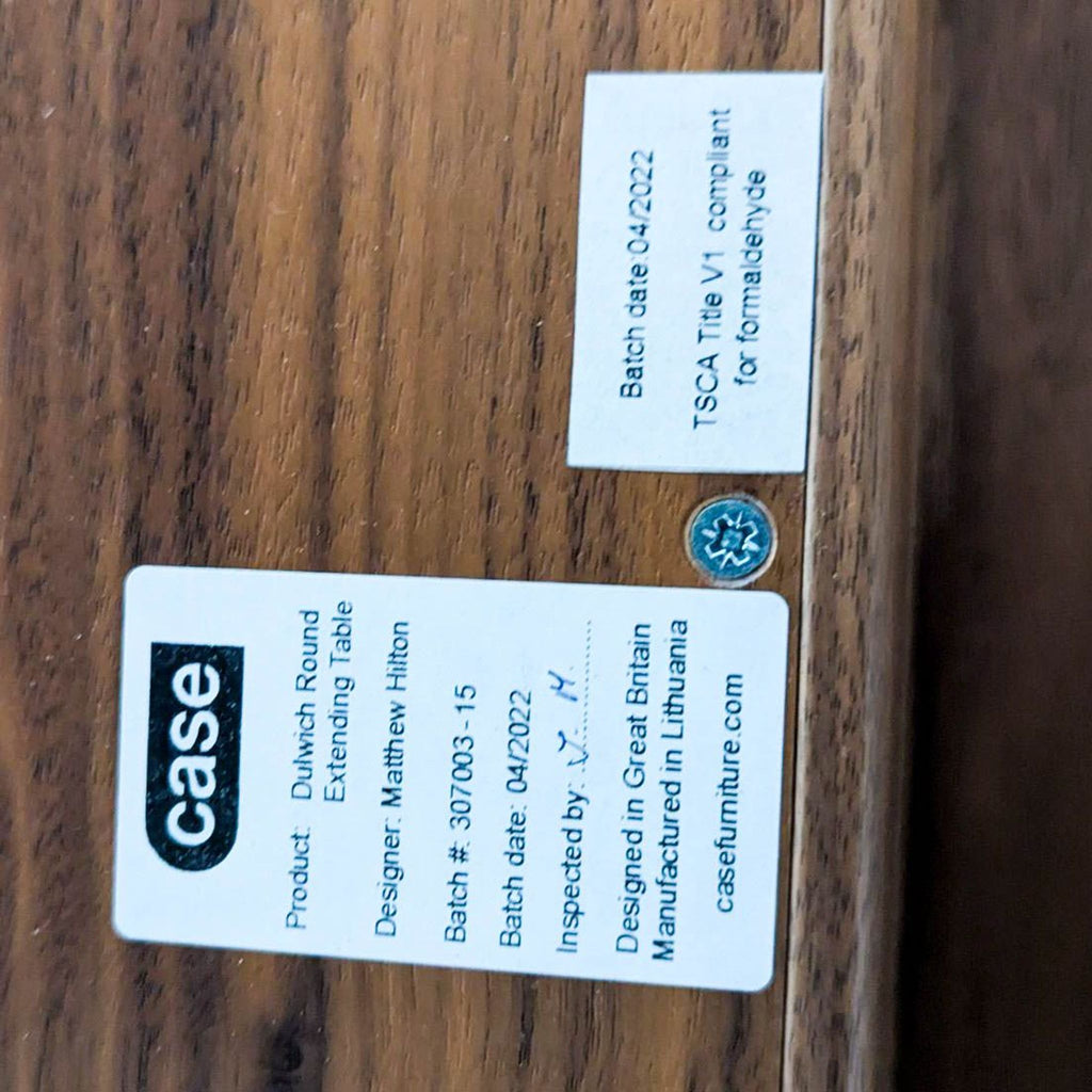 Case Furniture Dulwich Extension Dining Table