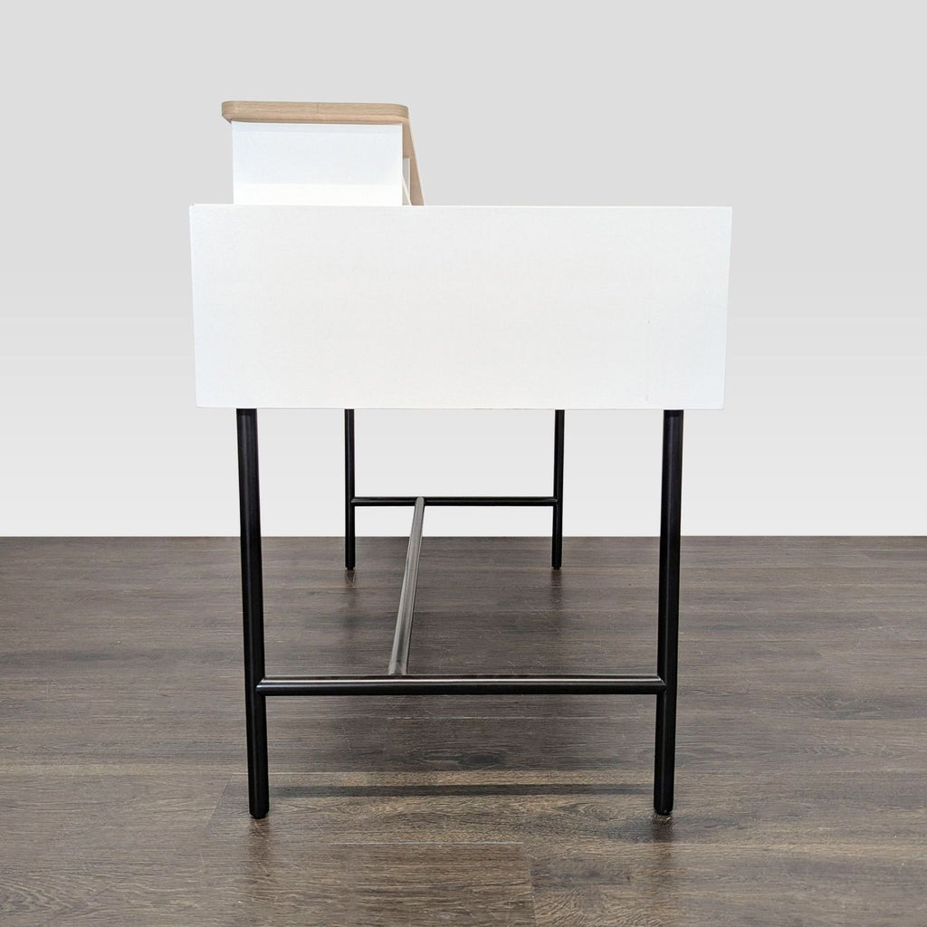 West Elm Quinn Modern Desk with Three Drawers and Raised Shelf - Accepted Offer (34.21% discount)