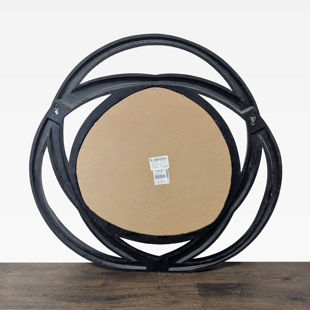 Coaster Silver/Black Contemporary Mirror