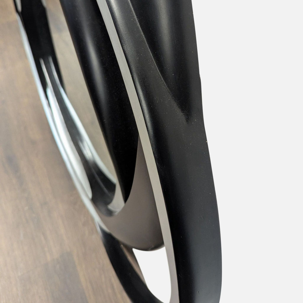 Coaster Silver/Black Contemporary Mirror