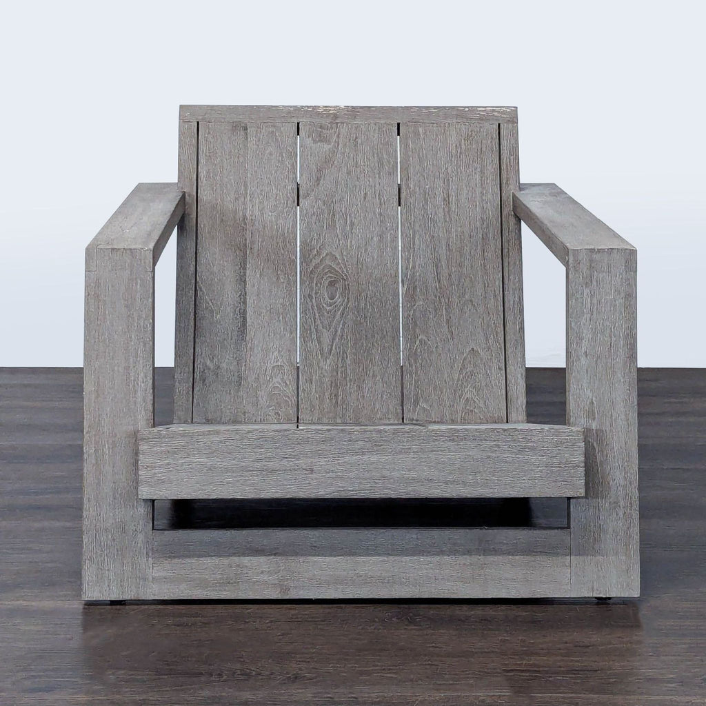 Restoration Hardware Weathered Teak Modern Outdoor Chair - Accepted Offer (23.33% discount)