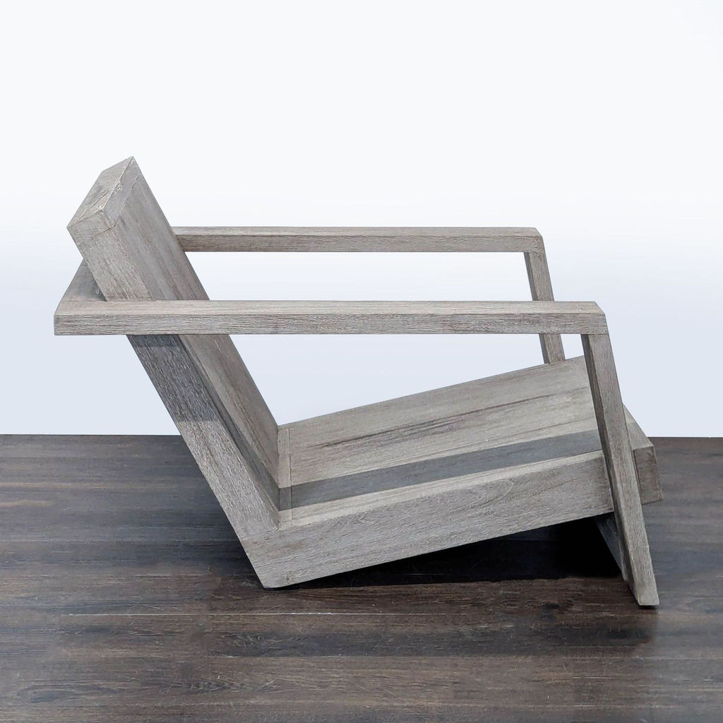 Restoration Hardware Weathered Teak Modern Outdoor Chair - Accepted Offer (23.33% discount)