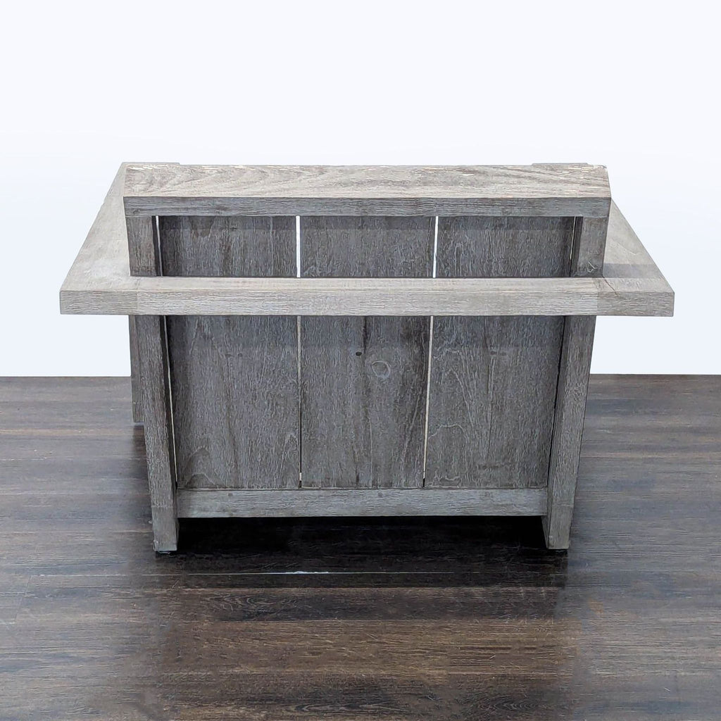 Restoration Hardware Weathered Teak Modern Outdoor Chair - Accepted Offer (23.33% discount)