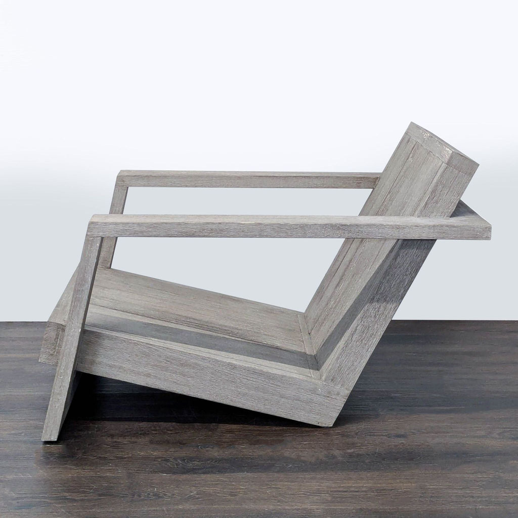 Restoration Hardware Weathered Teak Modern Outdoor Chair - Accepted Offer (23.33% discount)